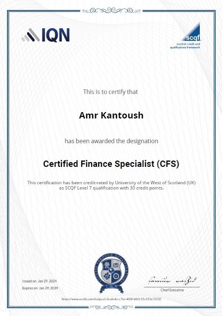 Certificate-CFS-IQN - Meantoir™ Global Academy